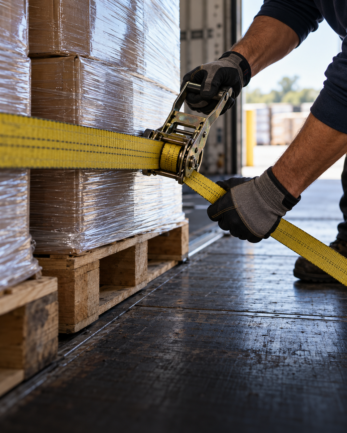 Representative freight securement photograph